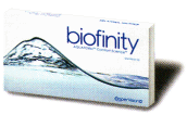 Dauertragelinse für monatlichen Austausch - Biofinity